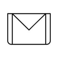 ícone de vetor de e-mail exclusivo