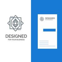 design de formação de núcleo 3d design de logotipo cinza e modelo de cartão de visita vetor
