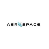 design de logotipo aeroespacial vetor