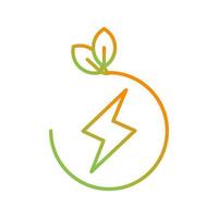 ícone de vetor de energia ecológica