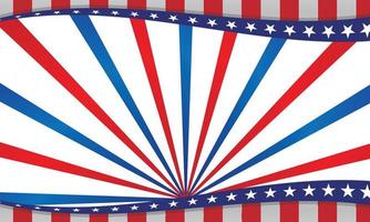 fundo da bandeira americana vetor