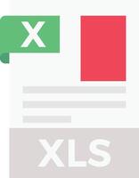 excel ilustração vetorial de arquivo em um icons.vector de qualidade background.premium para conceito e design gráfico. vetor