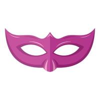 ícone de máscara de evento, estilo simples vetor