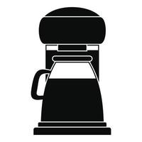 ícone clássico da máquina de café, estilo simples vetor