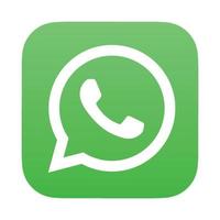 logotipo quadrado do whatsapp em fundo transparente vetor