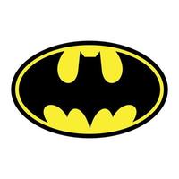 logotipo do batman em fundo transparente vetor