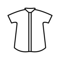 verifique o ícone do vetor da camisa