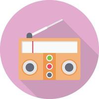 ilustração vetorial de rádio em ícones de símbolos.vector de qualidade background.premium para conceito e design gráfico. vetor