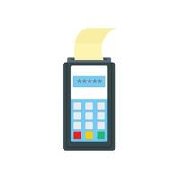 pagamento por ícone de cartão de crédito, estilo simples vetor