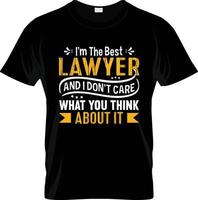 design de camiseta de advogado, slogan de camiseta de advogado e design de vestuário, tipografia de advogado, vetor de advogado, ilustração de advogado