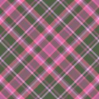 fundo xadrez tartan. tecido têxtil padrão. textura de verificação sem emenda de vetor. vetor