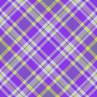 tecido padrão tartan. têxtil de textura xadrez. vetor de verificação de antecedentes sem emenda.