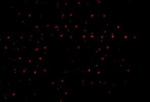 modelo de vetor vermelho escuro com cristais, círculos, quadrados.