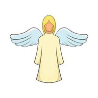 ícone de anjo em estilo cartoon vetor