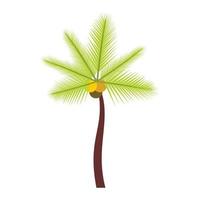 ícone de palma butia capitata, estilo simples vetor