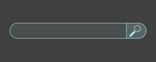 ícone da barra de pesquisa. ilustração vetorial vetor