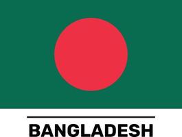 bandeira de bangladesh arquivo vetorial totalmente editável e escalável vetor