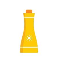 ícone de spray de protetor solar, estilo simples vetor