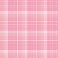 padrão sem costura em cores rosa criativas para xadrez, tecido, têxtil, roupas, toalha de mesa e outras coisas. imagem vetorial. vetor