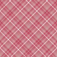 padrão sem costura em cores rosa e brancas discretas para xadrez, tecido, têxtil, roupas, toalhas de mesa e outras coisas. imagem vetorial. 2 vetor