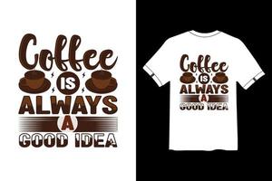 pacote de design de camiseta de café, citações de design de camiseta de café, design de camiseta engraçada vetor