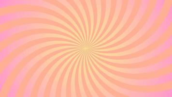 ilustração de fundo gradiente rosa e amarelo espiral sunburst, perfeita para pano de fundo, papel de parede, banner, cartão postal, plano de fundo para o seu design vetor