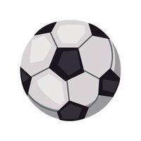 equipamento esportivo de balão de futebol vetor