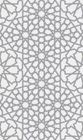 padrão islâmico. padrão geométrico árabe sem costura, ornamento oriental, ornamento indiano, motivo persa, 3d. textura infinita pode ser usada para papel de parede, preenchimentos de padrão, plano de fundo da página da web. vetor