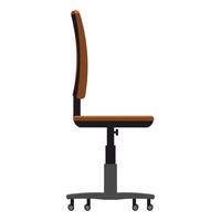 cadeira para ícone de escritório, estilo cartoon vetor