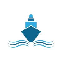 imagens do logotipo do navio de cruzeiro vetor