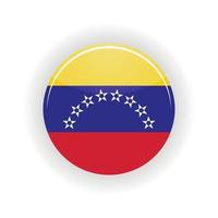 venezuela ícone círculo vetor