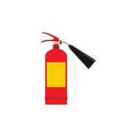 ícone extintor de incêndio, estilo simples vetor