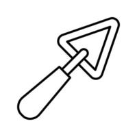 ícone de vetor de espátula