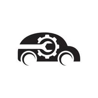 imagens de logotipo de serviço de carro vetor