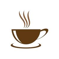 imagens do logotipo da xícara de café vetor