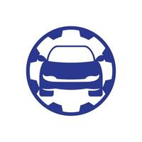 imagens de logotipo de serviço de carro vetor