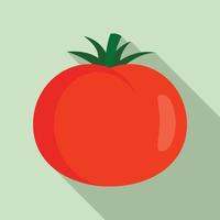 ícone de tomate doce, estilo simples vetor