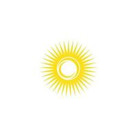 vetor do logotipo do sol