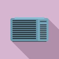 ícone de ventilação de ar, estilo simples vetor