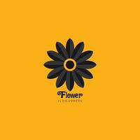 vetor de logotipo floral