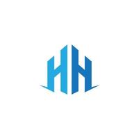 ícone de vetor de letra h