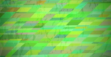 plano de fundo texturizado abstrato com retângulos coloridos verdes. desenho de bandeira. belo design de padrão geométrico dinâmico futurista. ilustração vetorial vetor