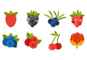 Free Vector Berries Icons