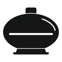 ícone do difusor de ar, estilo simples vetor