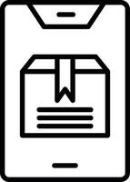 ícone de vetor de tablet de comércio eletrônico