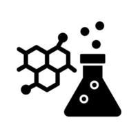 ícone de vetor de química