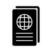 ícone de vetor de relatório global