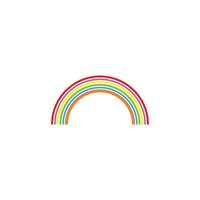 vetor de ilustração de arco-íris