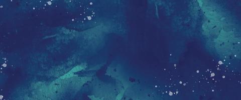 textura de pintura de cor de respingo abstrato aquarela. aquarela colorida lavagem aqua pintada textura close-up, fundo com manchas de Rays.watercolor. universo de brilho de nebulosa azul escuro na galáxia do espaço sideral vetor