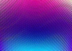 linhas de ondas dinâmicas azuis e rosa abstratas e partículas de pontos de fundo vetor